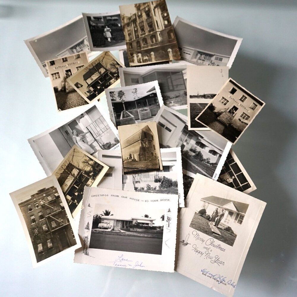Vintage 1930-1960 Black White Photos From Our House To Yours Germany & Florida